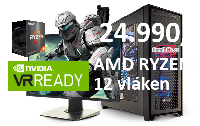 HerníDěla - AMD RYZEN 5 5500 NVIDIA RTX 4060 Ti 16GB RAM SSD Windows 11