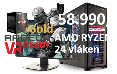 HerníDěla - AMD RYZEN 9 5900X Radeon RX 7900 XTX 32GB RAM SSD Windows 11