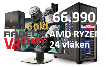 HerníDěla - AMD RYZEN 9 7900X Radeon RX 7900 XTX 32GB RAM SSD Windows 11