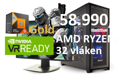 HerníDěla - AMD RYZEN 9 7950X3D NVIDIA RTX 4070 SUPER 32GB RAM Windows 11