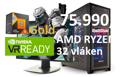 HerníDěla - AMD RYZEN 9 7950X3D NVIDIA RTX 4080 32GB RAM Windows 11