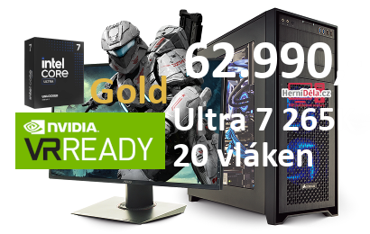 HerníDěla - Intel Ultra 7 265K NVIDIA RTX 4070 Ti SUPER 32GB RAM SSD Windows 11