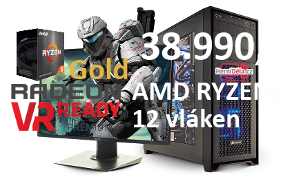 HerníDěla – AMD RYZEN 5 5600X Radeon RX 9070 16GB 32GB RAM SSD Windows 11